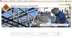 Desktop Screenshot of pmebtp.com